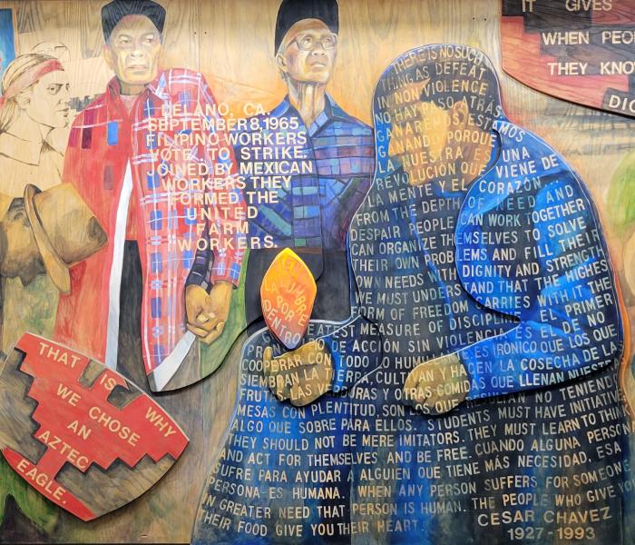 Cesar Chavez Memorial by Johanna Poethig