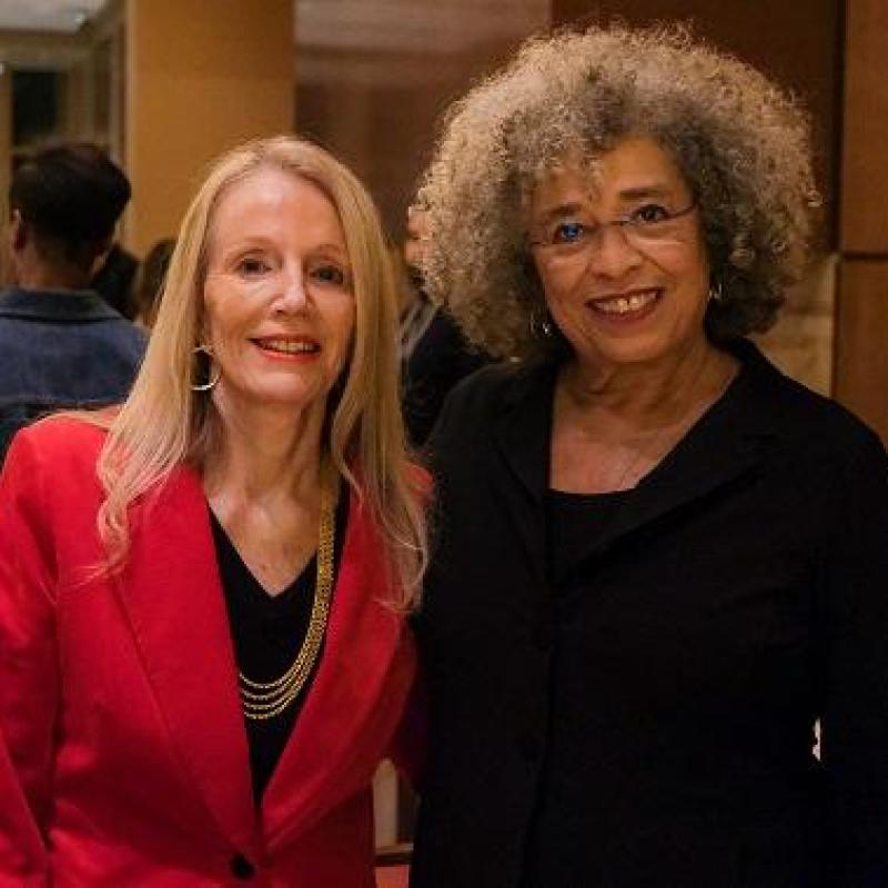 Andrea Neves and Angela Davis